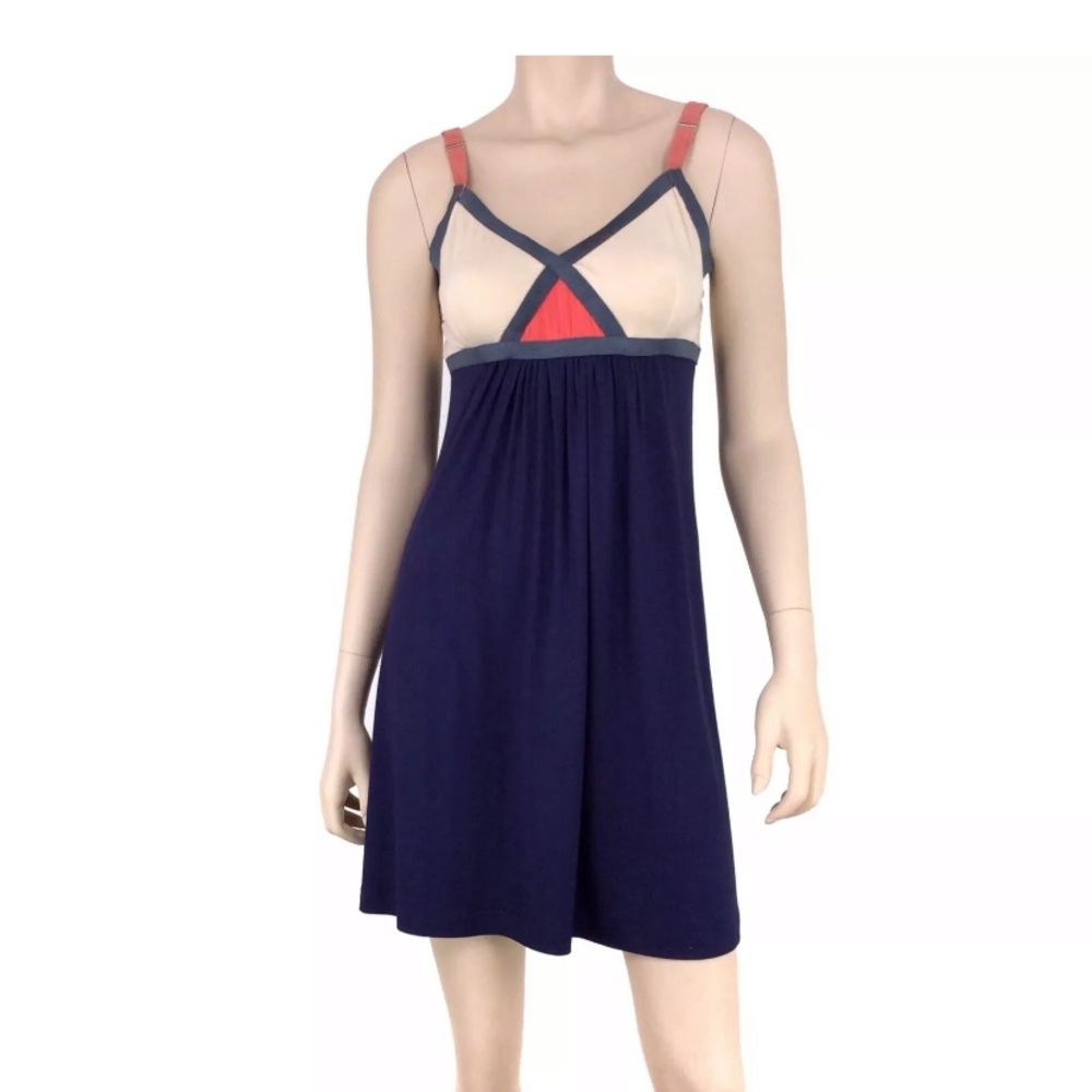 Anthropologie Alythea Color Block Tank Summer Dress